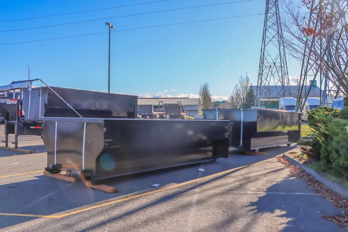 Professional dumpster rental and junk removal service in Manning